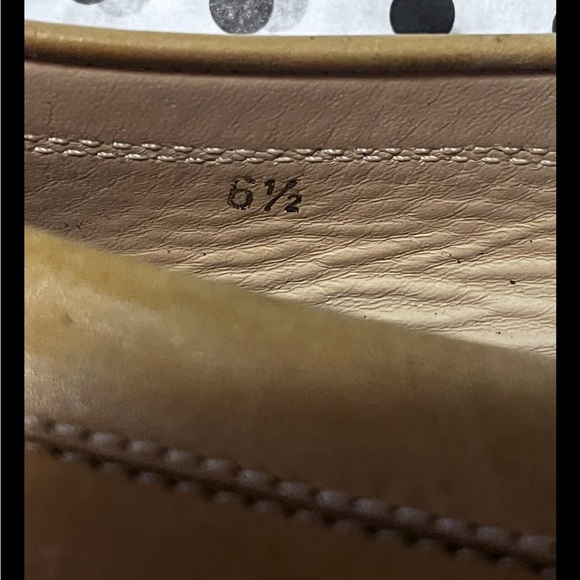 Tod’s Gommini Driving Moccasins Mustard Sz 6.5 Women's Loafers - Picture 2 of 7